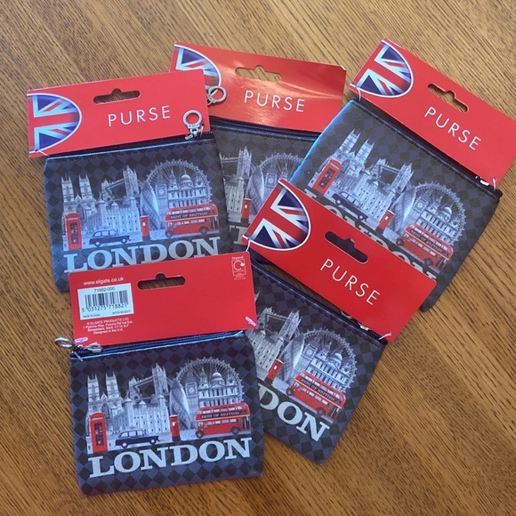 Bundle / Lot of 5 London Coin Pouches - Picture 7 of 7